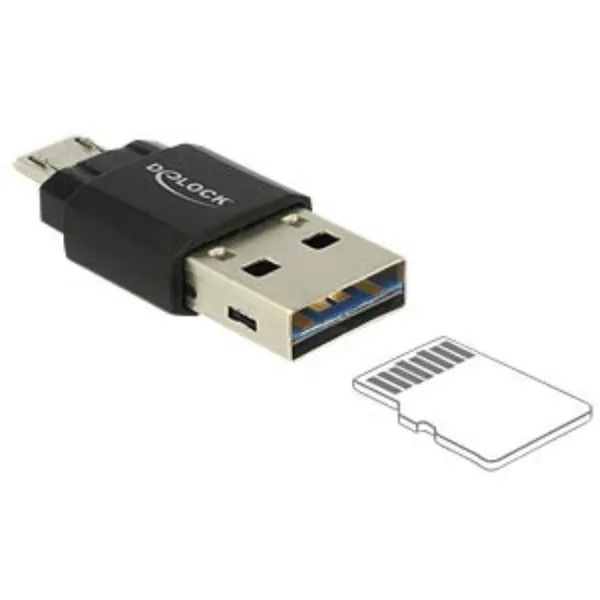 Устройство чтения карт OTG с USB на Micro#1