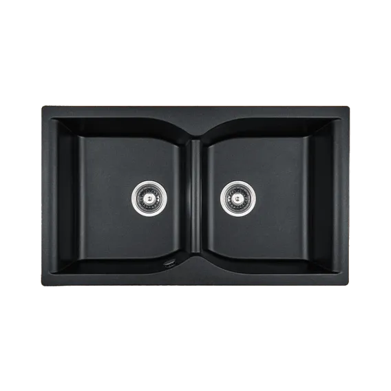 Кухонная-мойка Hofman - SSD8650BK/HF#1