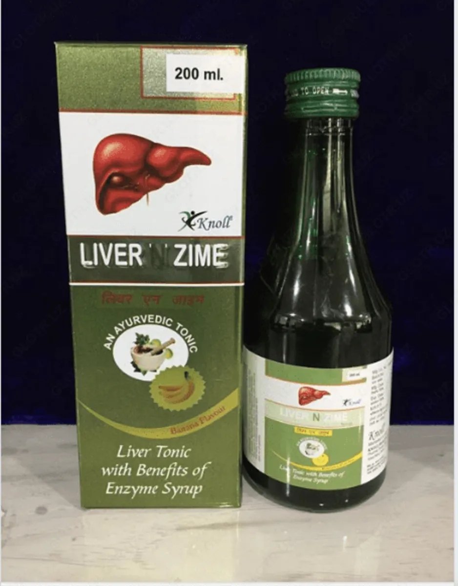 Аюрвердический сироп для очистки крови и печени Lver Zime#1