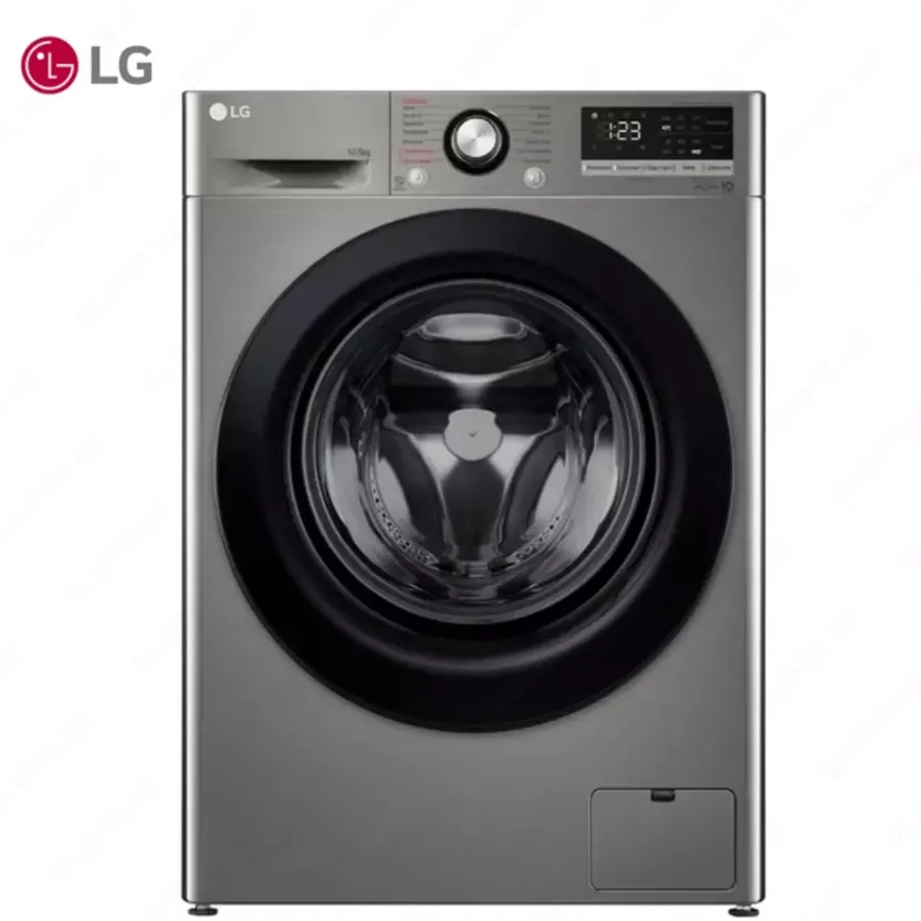 Стиральная машина автомат LG TW4V3RS6S 10.5 кг, Steam, AI DD, ThinQ, Серый#1