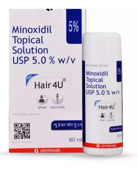 Soch o'sishini rag'batlantirish uchun minoksidil Hair4u minoxidil 5%#1