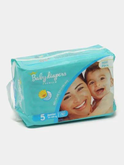 Детские подгузники Baby Diapers Junior #5, 10 шт#1