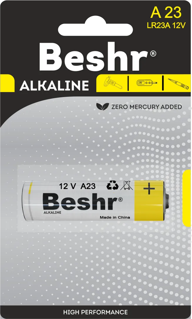 Батарейки Beshr Power one Alkaline A23, A27 1B 1,5V#1