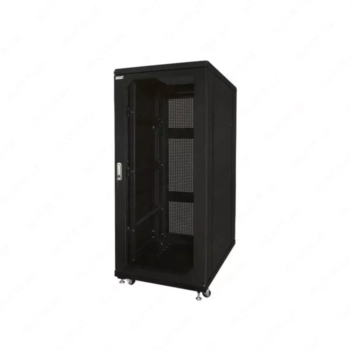 Шкаф напольный, дверь перфорированная (неукомплектованный) 27U 600*800 мм#1