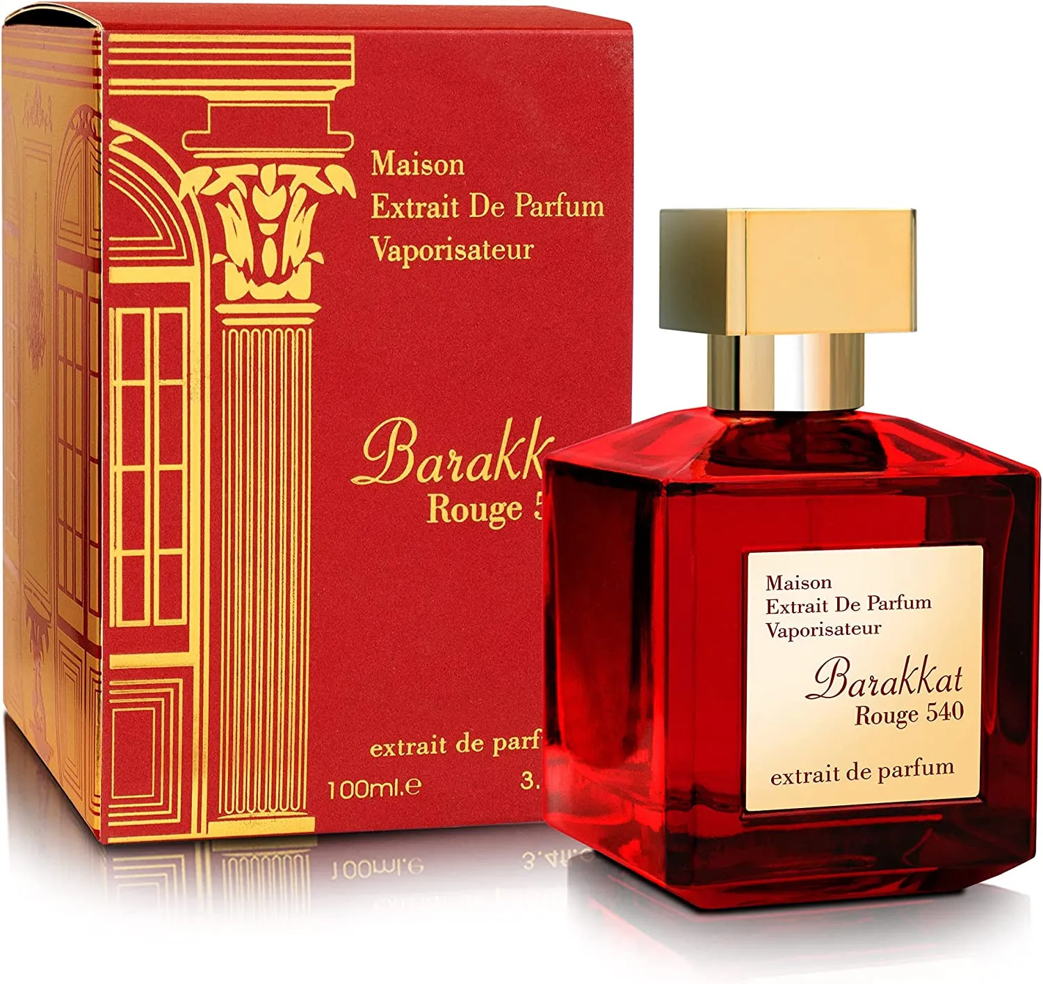 Парфюмерная вода для женщин, Fragrance World, Barakkat rouge 540 extrait de parfum, 100 мл#1