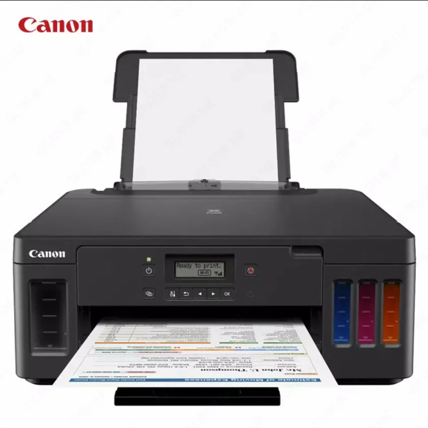 Струйный принтер Canon - PIXMA G5040 (A4, 13 стр/мин, струйное МФУ, AirPrint, Ethernet (RJ-45), USB, Wi-Fi)#1