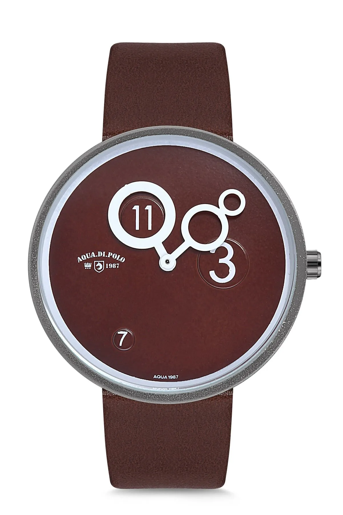 Кожаные наручные часы унисекс Di Polo apwa028504#1