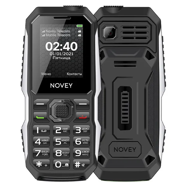 Telefon Novey T240i Black (1 yil kafolat)#1