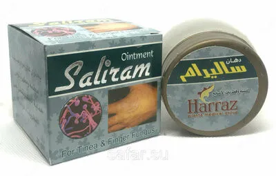 Крем от опоясывающего лишая и грибка на пальцах "Saliram"#1