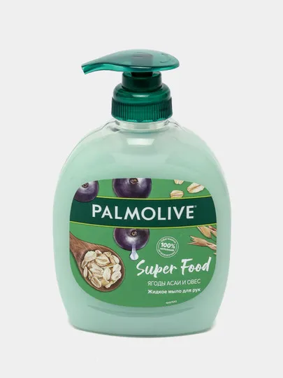 Жидкое мыло Palmolive Skin Food Acai Berry Oat Milk, 300 мл#1