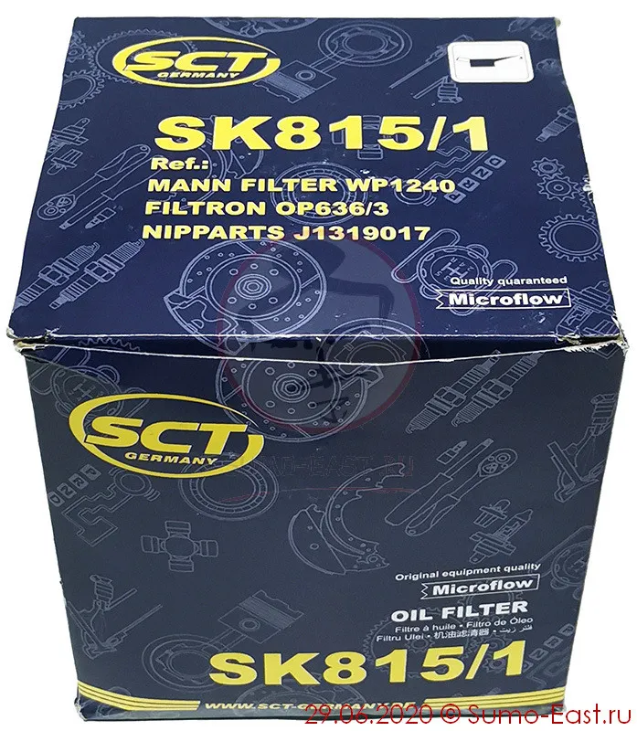 Масляный фильтр SK 815/1#1