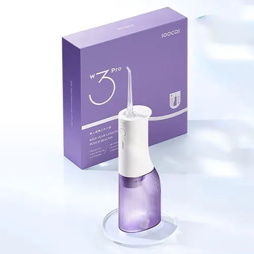 Беспроводной ирригатор для полости рта/зубов Xiaomi Soocas W3 Pro фиолетовый#1