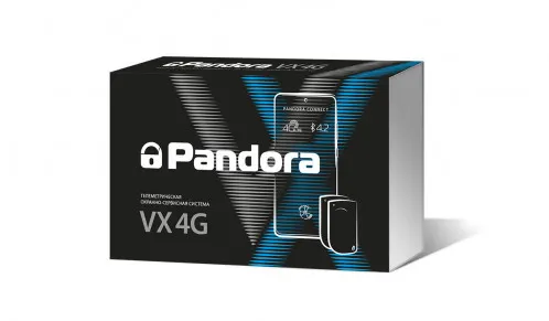 Комплект Автосигнализация Pandora UX-4G 2.4 МГц + Кнопка зажигания Старт/стоп#1