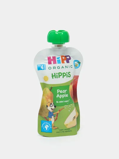 Детское пюре HiPP Pear Apple, 100 г#1