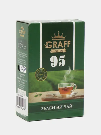 Чай зеленый GRAFF 95, 80 г#1