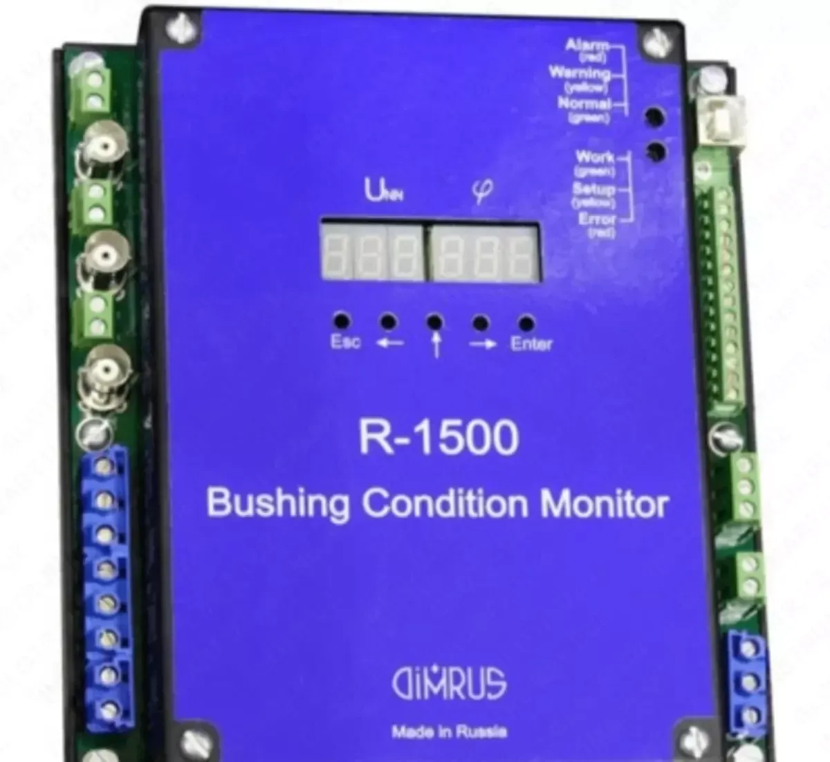Система для мониторинга состояния изоляции шести высоковольтных вводов трансформаторов R 1500/6/КИВ#1