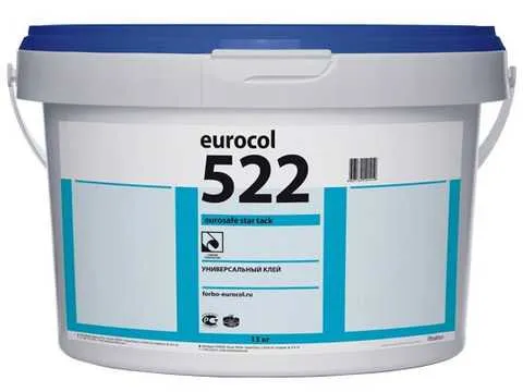Клей для текстильных и виниловых покрытий "Eurocol" 522#1