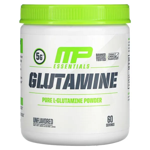 Глютамин MusclePharm, Essentials, без ароматизатора, 300 г#1