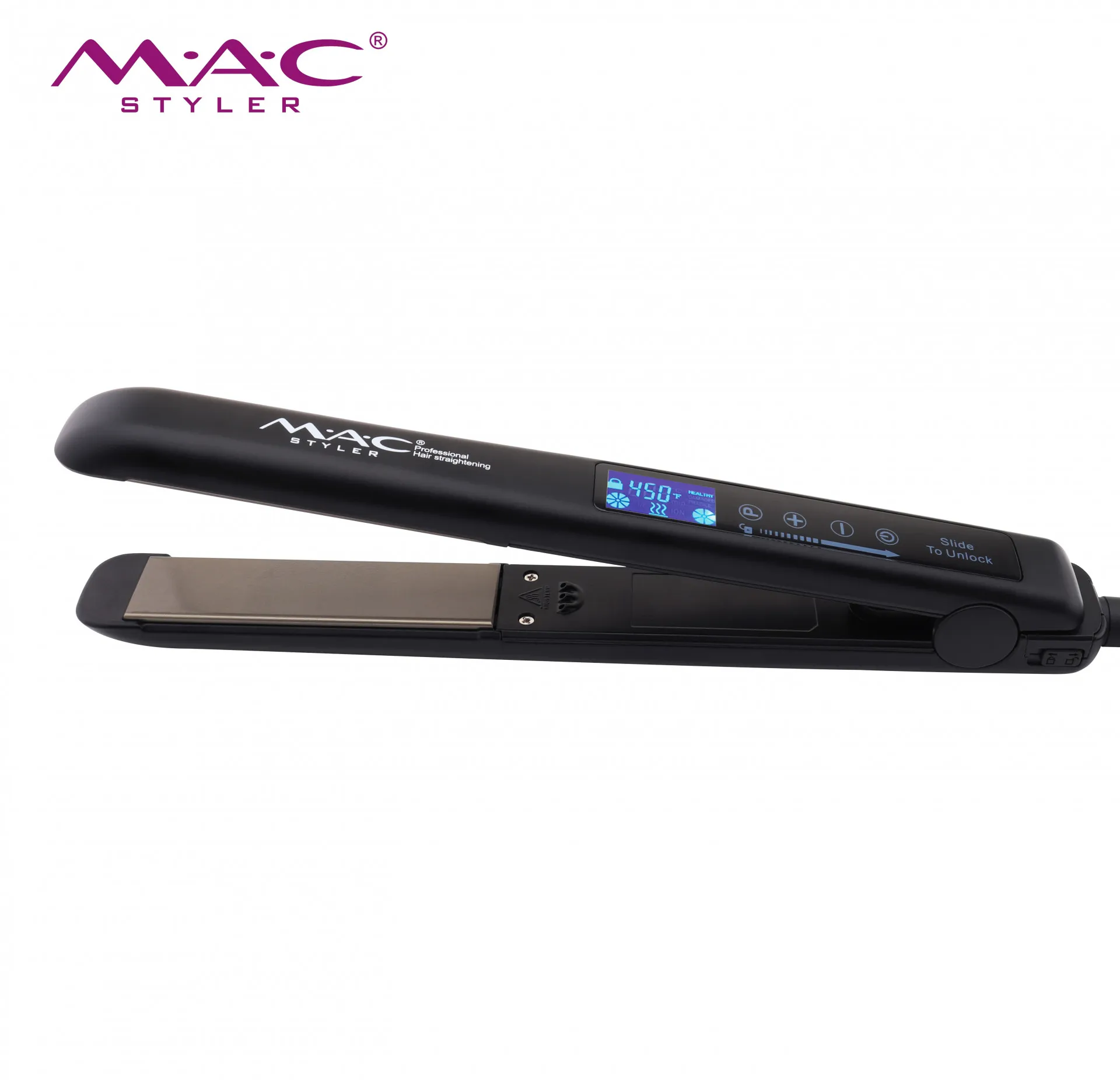 Выпрямитель M.A.C styler MC-5527 выпрямитель для волос с титановой пластиной#1