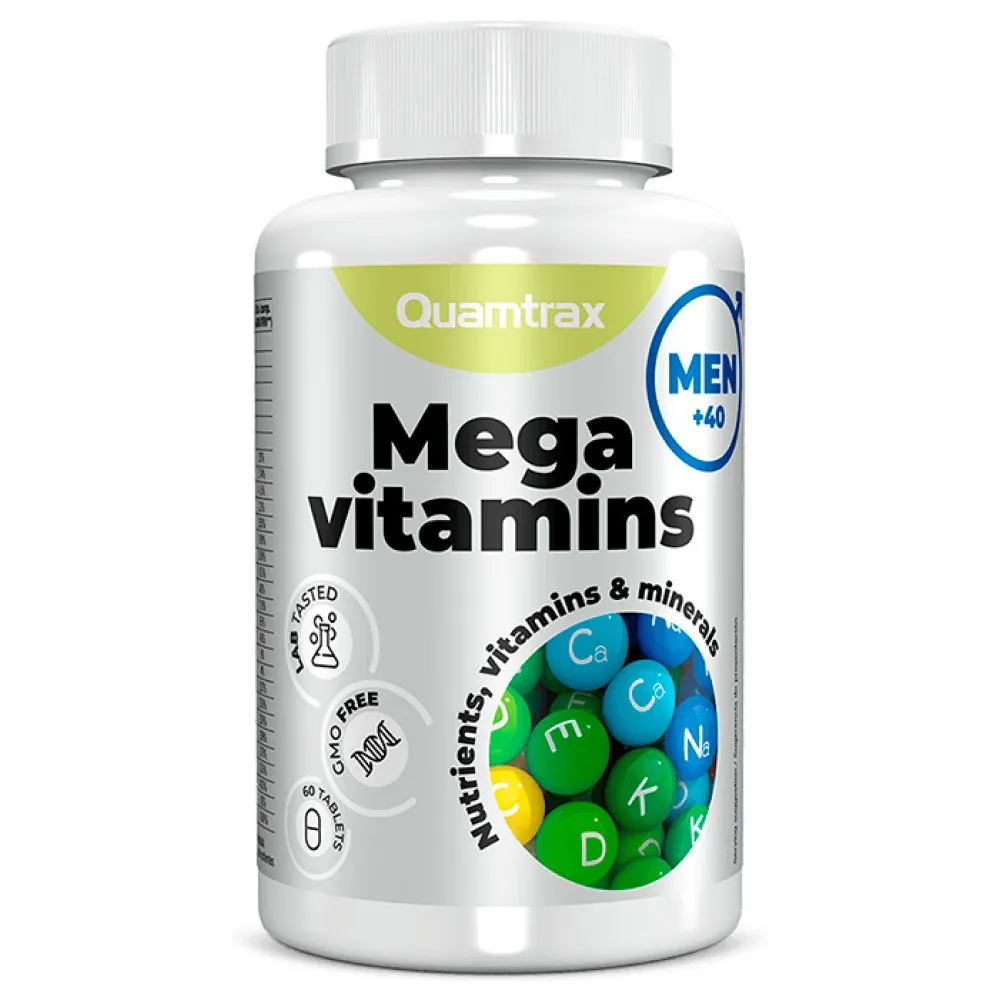 Витамины для мужчин Quamtrax Mega Vitamins for Men (60 таб)#1