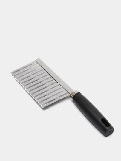 Нож овощерезка рифленый слайсер для фигурной нарезки овощей / нож для картофеля фри#1