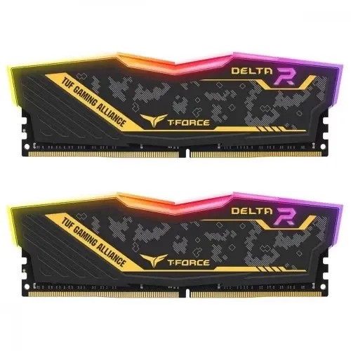 Оперативная память TeamGroup T-Force Delta TUF RGB DDR4 16gb (2x8gb) 3200Mhz#1