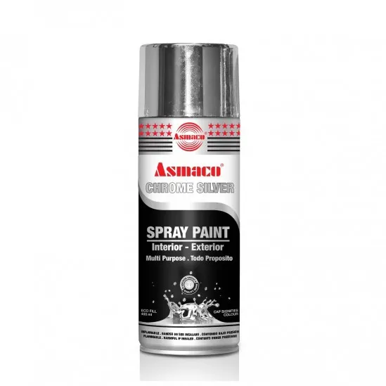 Краска ASMACO spray paint 03 серебро#1