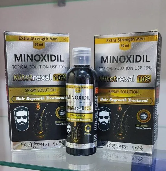 Спрей для волос и бороды Mitotrexal (Minoxidil) 10%  (Индия)#1