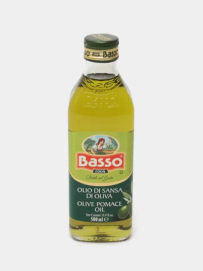 Оливковое масло Basso Olio di sansa, 500 мл #1