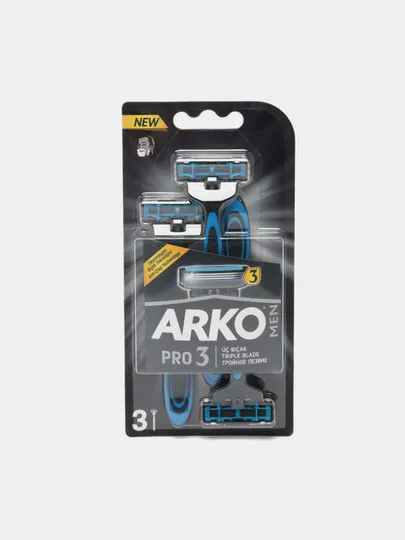 Бритвенный станок ARKO T3 System, 3 шт#1