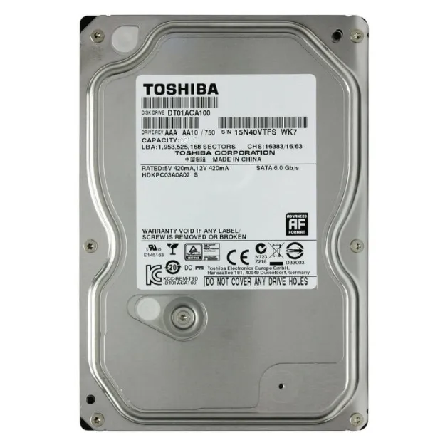 ЖЕСТКИЙ ДИСК Toshiba HDD 3.5 (OEM), 4TB#1