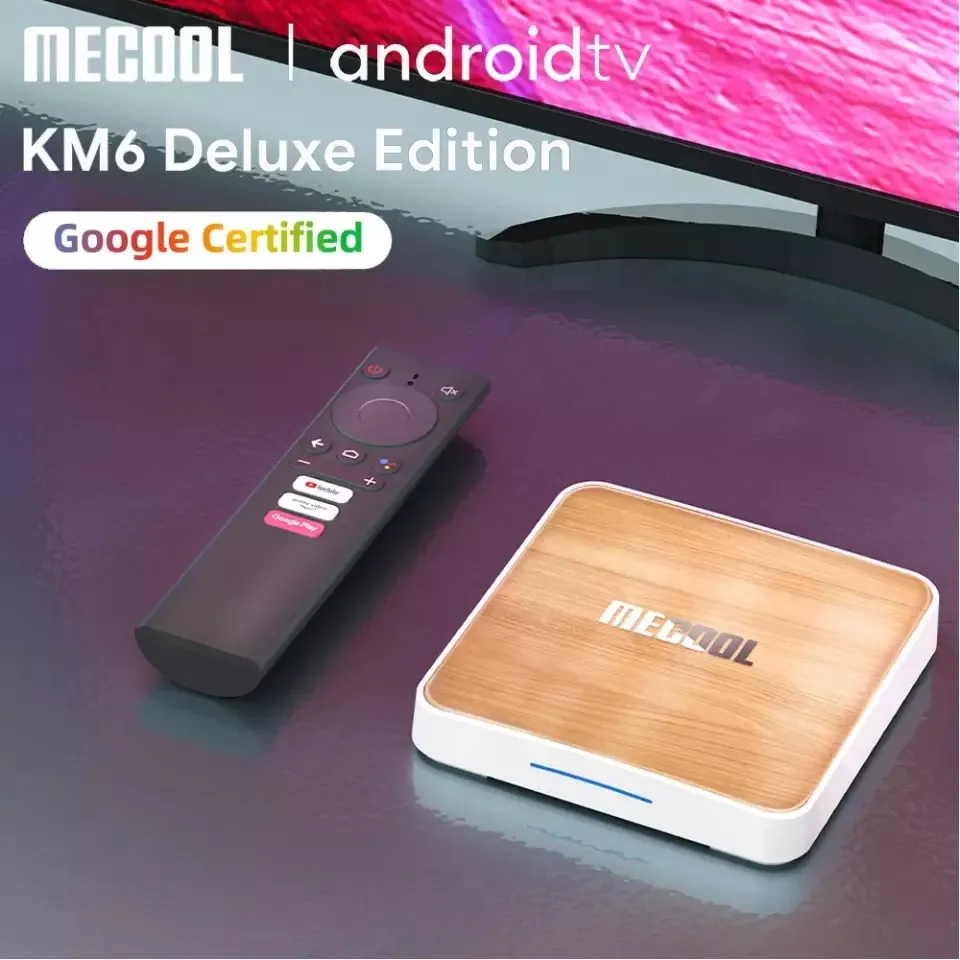 Смартбокс Mecool KM6 DELUXE 4/64gb android#1