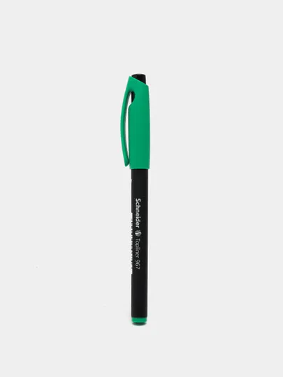 Ручка фетровая Schneider Topliner 967, 0.4 мм, зеленая#1