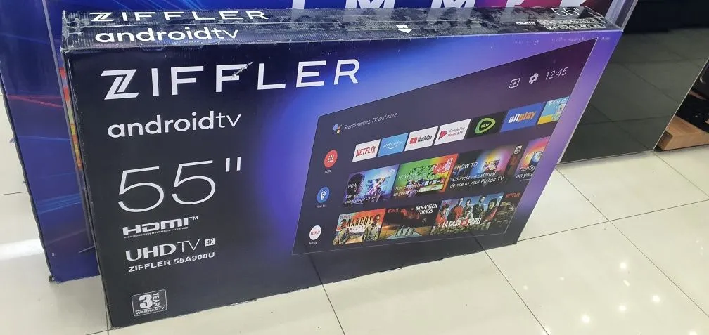 Телевизор Ziffler 4K Smart TV Android#1