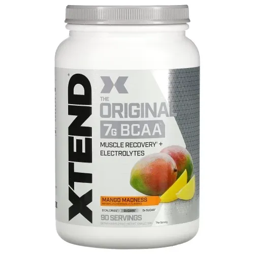 Xtend, The Original (BCAA 90 servings), 7 г аминокислоты с разветвленной цепью, со вкусом манго БСАА, 1,26 кг (2,78 фунта)#1