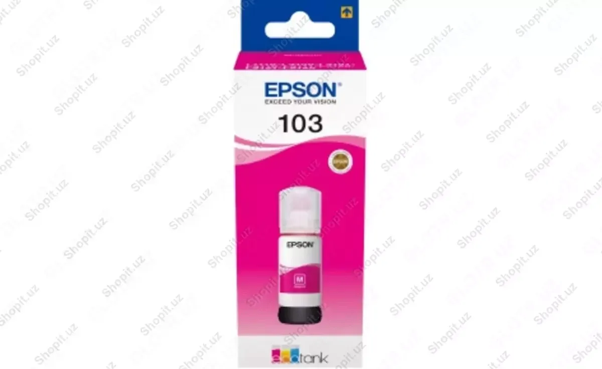 Чернила - Epson 103 EcoTank Magenta ink bottle (7500 стр.) для L31xx C13T00S34A#1