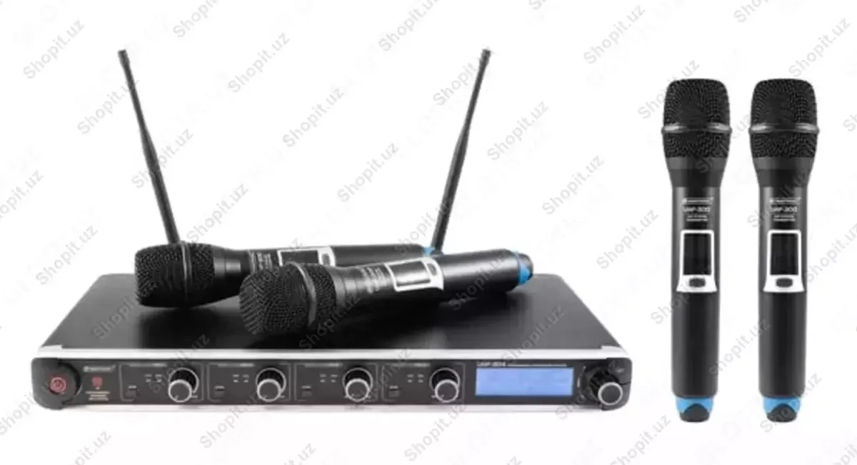 OMNITRONIC UHF-304 simsiz mikrofon tizimi (to'plam)#1