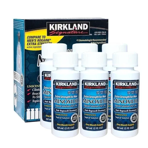 Minoxidil Kirkland 5%, Minoxidil Kirkland 5% soch va soqol o'sishi uchun#1