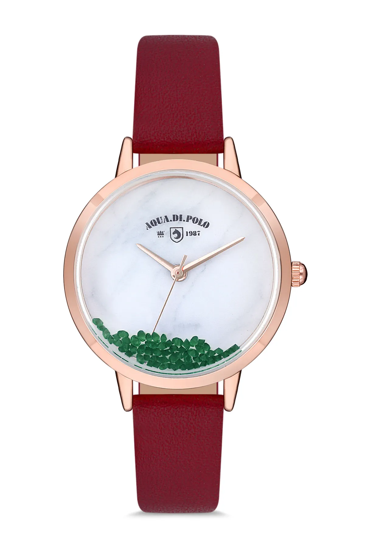 Кожаные женские наручные часы Di Polo apwa032502#1