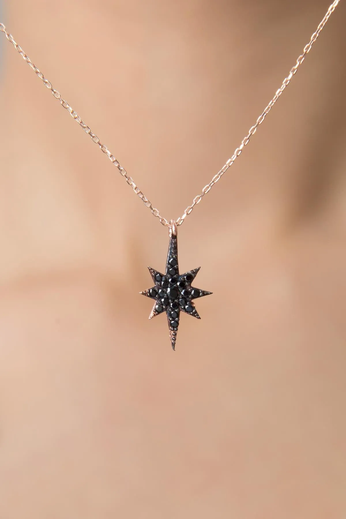 Серебряное ожерелье, модель: полярная звезда pp2349 Larin Silver#1