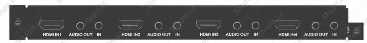 Плата вывода 4-х канальная "Vissonic VW-HM4О" HDMI и AUDIO#1