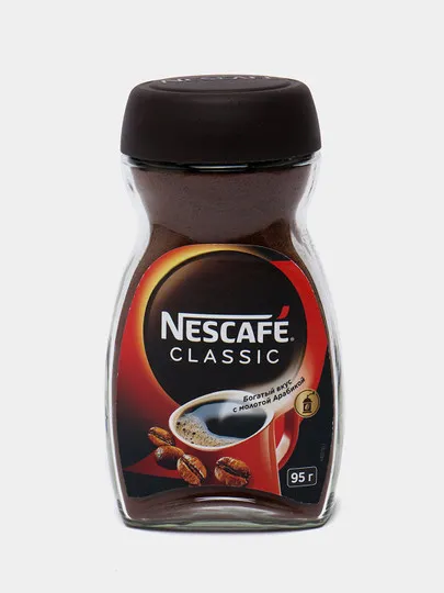 Кофе Nescafe Classic, с молотой Арабикой, 95гр#1