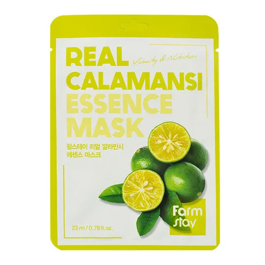 Тканевая маска с каламанси Farm Stay Real Calamansi Essence Mask#1