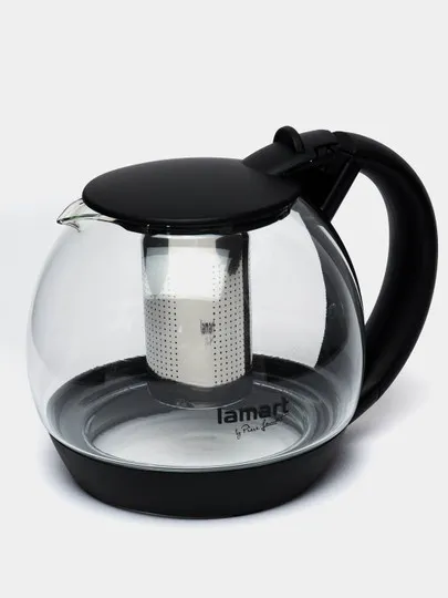 Стеклянный заварочный чайник Lamart LT7058, 2 л#1