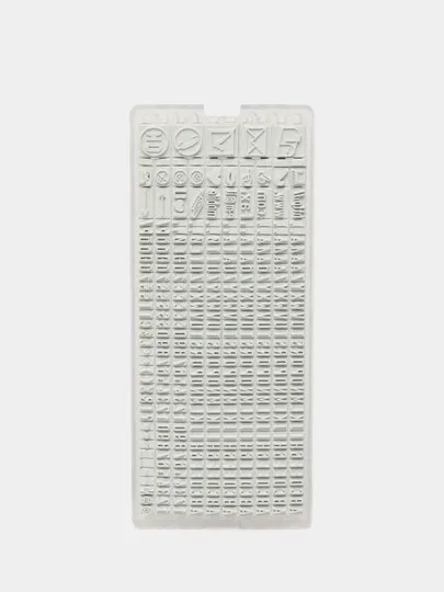 Буквенная касса Colop SET02, 3-5 мм, английские буквы#1