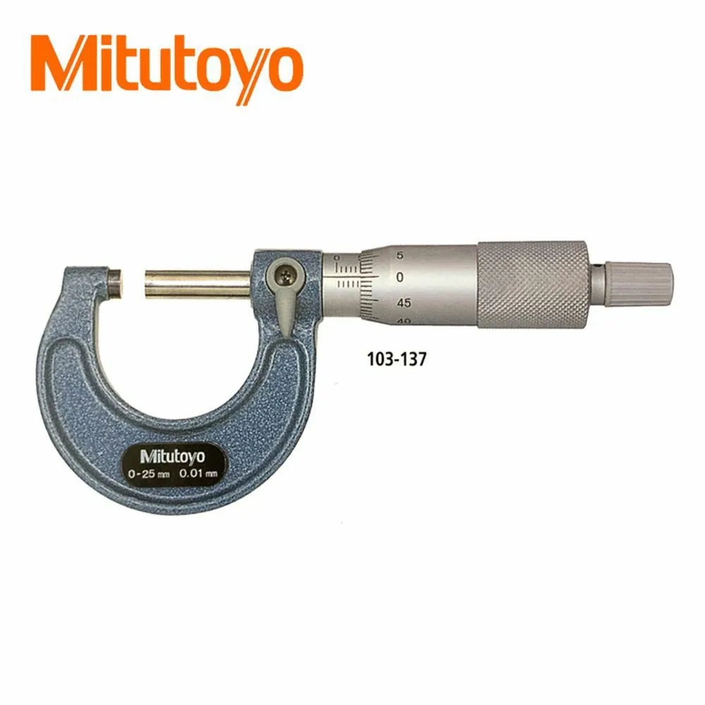 Микрометр MITUTOYO 0-25 мм  0.01мм#1
