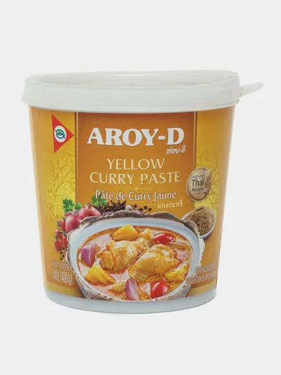 Паста Aroy-D Yellow Curry 400гр#1