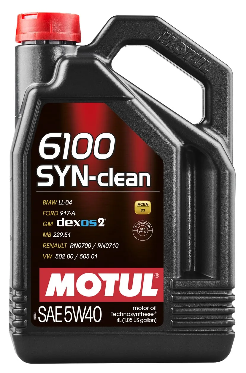 Масло MOTUL 6100 SYN-CLEAN 5W-40#1