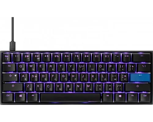 Клавиатура механическая Ducky Mecha Mini MX Cherry Blue Black#1