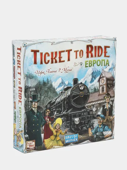 Настольная игра Hobby World «Ticket to Ride. Europe»#1